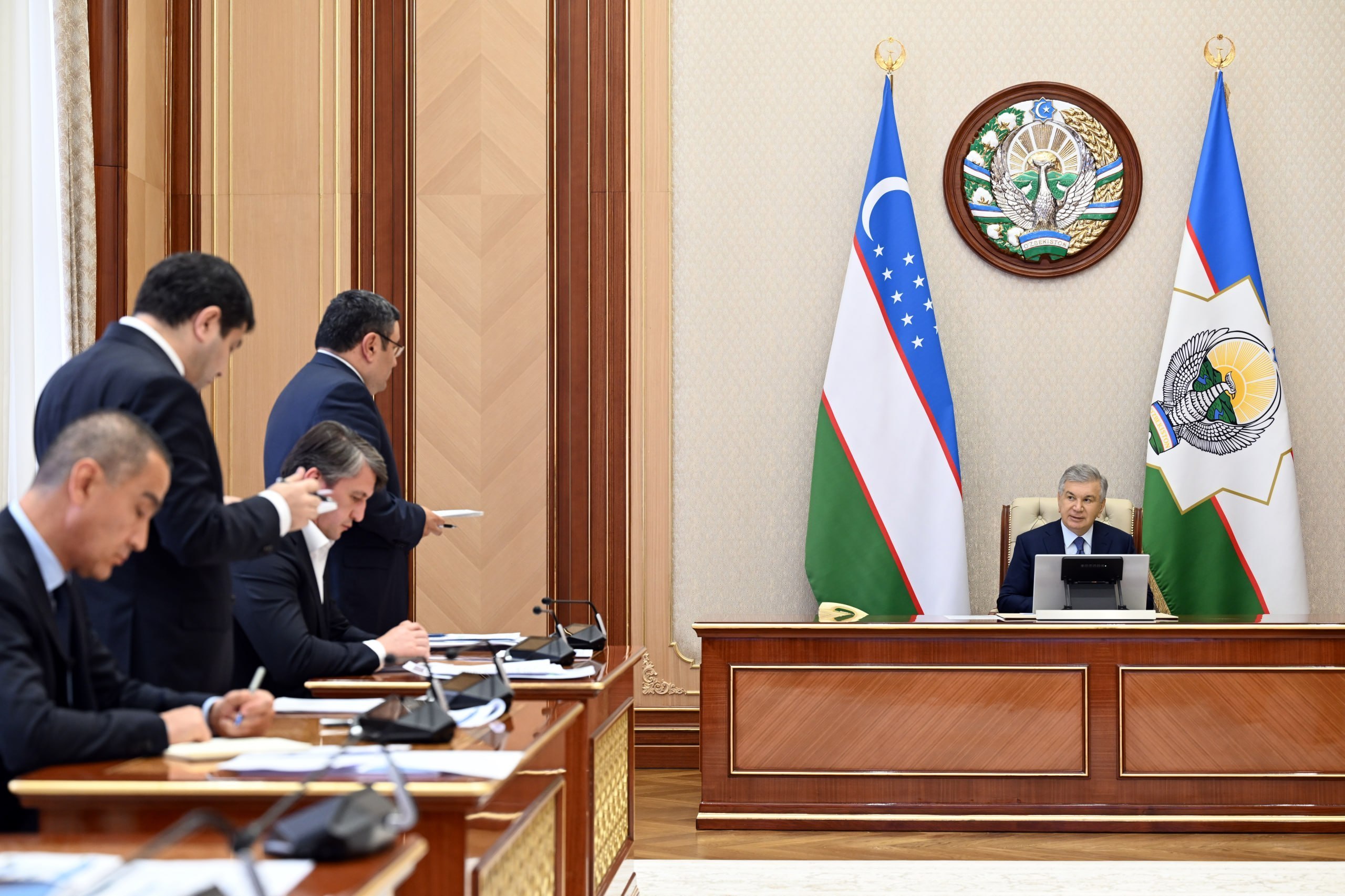 Gidroenergetika sohasida olib borilayotgan ishlar va istiqbolli rejalar koʻrib chiqildi  