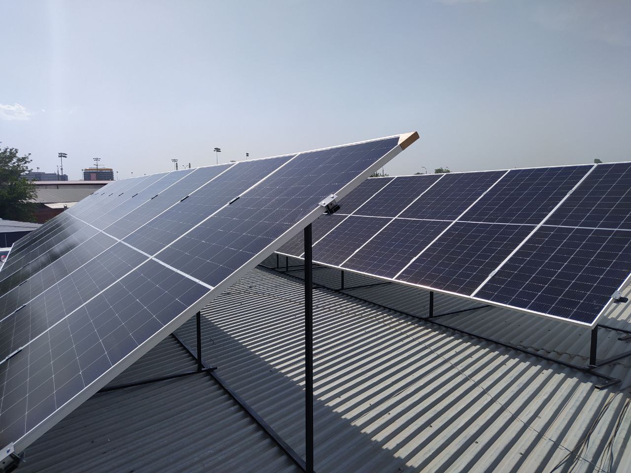 ООО «Яшил Энергия»: начаты работы по установке солнечных фотоэлектрических станций малой мощности